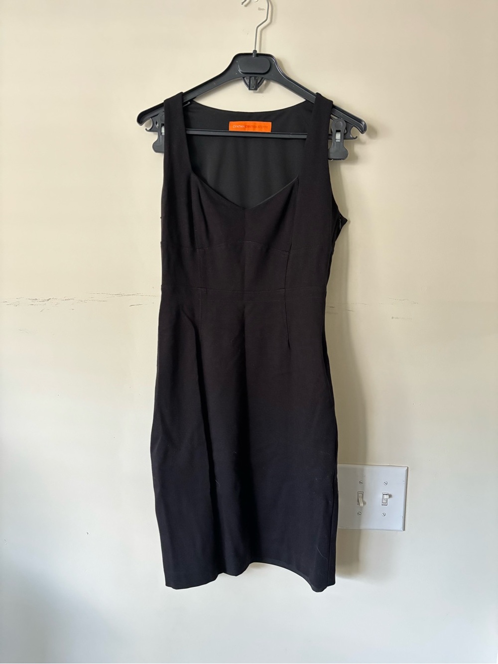 Vintage Black Cynthia Steffe Sleeveless Sheath Dress